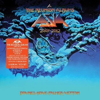ASIA – The Reunion Albums 2007-2012 (5CD box Set, EU)