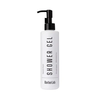 Гель для душу для чоловіків зі сріблом та молочною кислотою Nature's Power BarberLab 250 мл 4820267051746