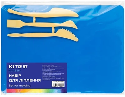 Дошка для пластиліну Classic 180х250мм+3 стека, синій