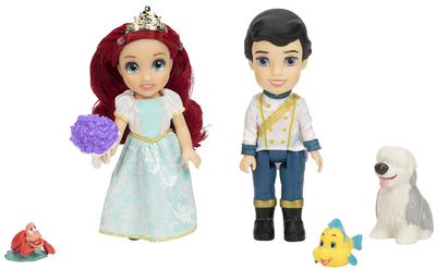 Набор кукол Jakks Pacific Disney Little Mermaid Ariel & Eric 15 см (192995217362)