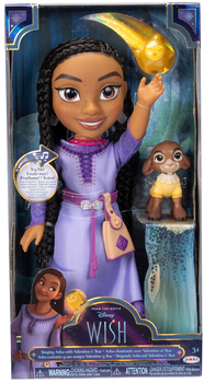 Lalka z akcesoriami Jakks Pacific Disney Wish Asha śpiewająca 38 cm (0192995229983)