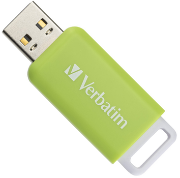 Флеш пам'ять USB Verbatim DataBar 32GB USB 2.0 Green (49454)