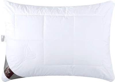 Подушка Air Dream Premium IDEIA 50*70 см чохол з внутрішньою подушкою на блискавці, антиалергенна білий