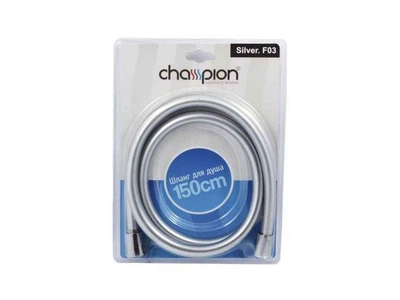 Шланг для душу CHAMPION 150см нержавіюча сталь хром SILVER.F03
