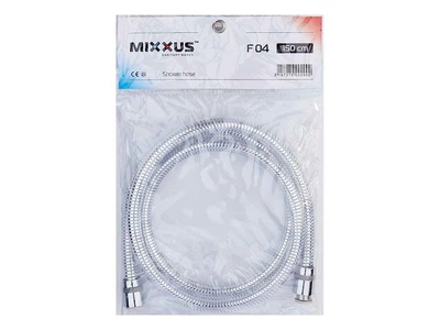 Шланг для душу MIXXUS 150см нержавіюча сталь хром LUMI.F04