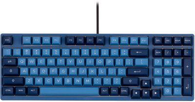 Клавіатура AKKO 3098B Ocean Star RGB CS Jelly White Hot-Swap (6925758615204) блакитний 290388