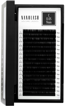 Накладні вії Nanolash Volume 0.05 C 9 мм (5905997306102)