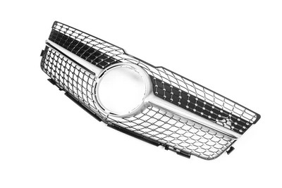 Передня решітка Diamond Silver (2009-2012) для Mercedes GLK сlass X204 cxk-bz06-1004a