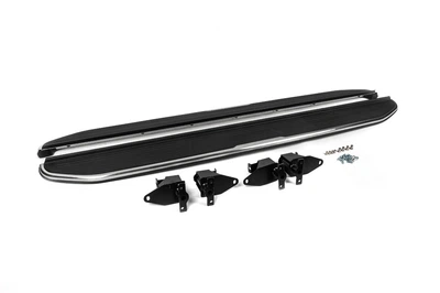 Бокові пороги OEM-V2 (2 шт., алюміній) Dynamic для Range Rover Evoque 2012-2018 рр