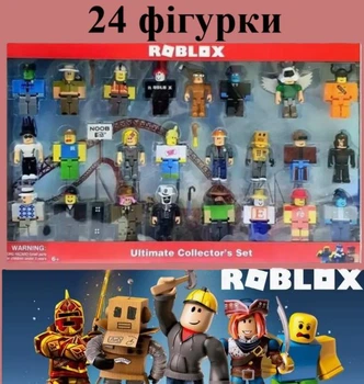 Большой детский набор фигурок Roblox 24 фигурки игрушечные Роблокс (7039-1)