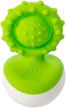 Прорізувач Fat Brain Toys Dimpl Wobl зелений (0811802024459)