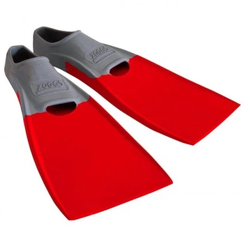Ласти для басейну червоні Zoggs Long Blade Rubber (465213.GYRD1) 33-34