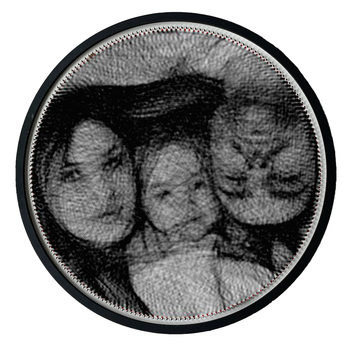 Картина нитками ArtLover По вашому фото с рамкой и мольбертом string art 50 см