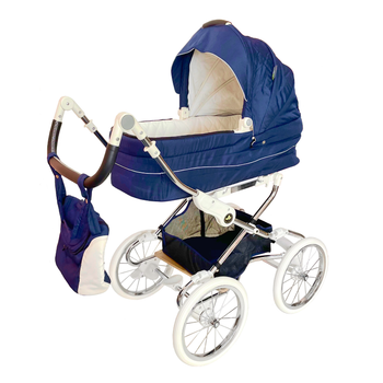 Детская коляска для прогулок 2в1 Cool Baby для новорожденных до 3-4 лет Blue