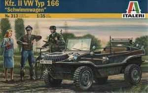 Збірна модель 1/35 Автомобіль SCHWIMMWAGEN Italeri 0313