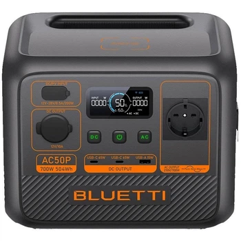 Зарядная станция Bluetti AC50P, 700 Вт, 504 Вт*ч