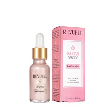 Сироватка хайлайтер для обличчя та тіла Revuele Rose Quartz розовий 20 мл