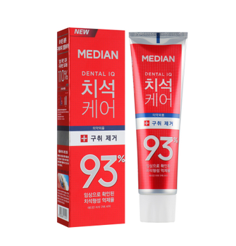 Корейская зубная паста для удаления налета Median Dental IQ93% 120 мл