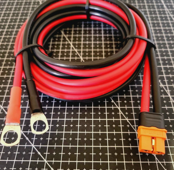 Кабель EcoFlow Delta2 1 м XT60i подключение к аккумулятору charching cable