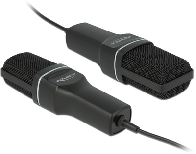 Mikrofon Delock USB Condenser Microphone Set (4043619663316)