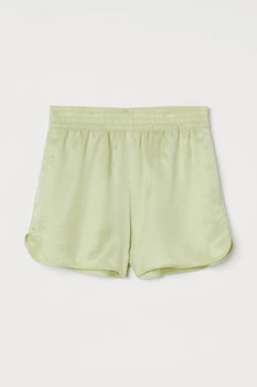 Шорты H&M XS фисташковый 407990357
