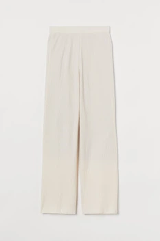 Штани H&M L кремовий 6089406373
