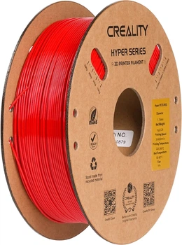 Пластик Creality Hyper PETG Filament для 3D принтера 1 кг 1.75 мм Красный (3301030072)
