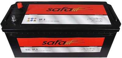 Акумулятор автомобільний SAFA Platino Truck 180 Ah 1000 A L+ (553175)