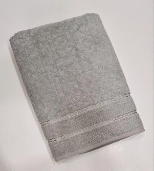 Полотенце махровое банное 70*140 Cestepe Micro Delux Серое