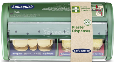 Dozownik Salvequick Plaster Dispenser z plastrami tekstylnymi (7310614907002)