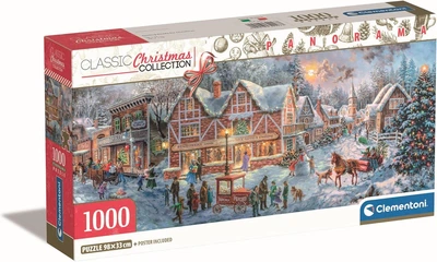 Пазл Clementoni Panorama - Christmas 1000 шт. (39927)