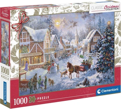 Пазл Clementoni - Christmas 1000 шт. (81504)