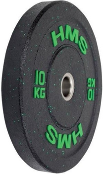 Tarcza olimpijska HMS Bumper 10 kg Green (5907695520743)