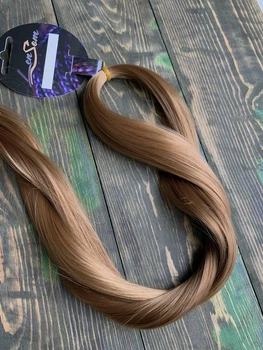 Канекалон для афронаращивания LenSom Straight HairUp! 70 см №27 бронзовый 100г