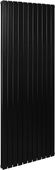 Радиатор BETATHERM Blende 614x2000x55 мм вертикальный Ral 9005M