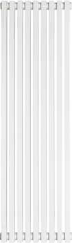 Радиатор BETATHERM Quantum 365x1500x57мм вертикальный 9016М