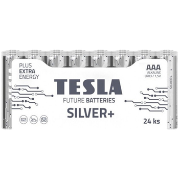 Батарейка Tesla Silver+ AAA (LR03) 1.5V (Alkaline) (24 шт.)