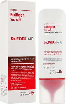 Пилинг для кожи головы с частицами соли из мертвого моря Dr.FORHAIR Sea Salt Scaler 300 g