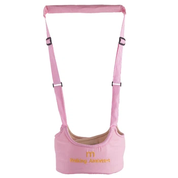 Детские вожжи-ходунки Walking Assistant Moby Baby Розовые n-12069