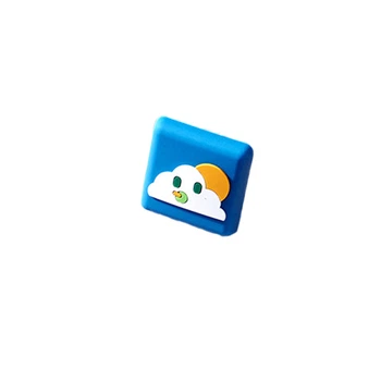 Мягкая защитная панель на стену Little bean FZJD6 (Голубая)