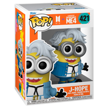 Фігурка Funko POP Despicable Me 4 J-Hope Minion 9 см (889698859639)