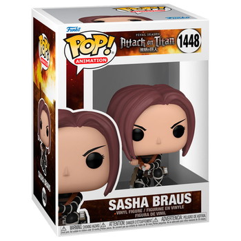 Фігурка Funko POP Attack on Titan Sasha Braus 9 см (889698679275)