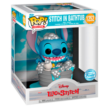 Figurka Funko POP Deluxe Disney Lilo & Stitch Stitch in Bathtub Excusive 9 cm (889698688864)