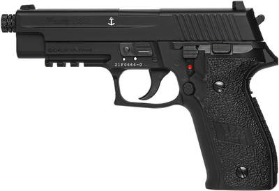 Пистолет пневматический Sig Sauer P226 Blowback кал. 4.5 мм (AIR-226F-177-12G-16-BLK)