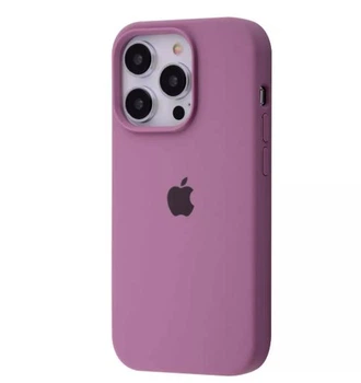 Чохол Premium Silicone Case Full для iPhone 15 Pro black currant