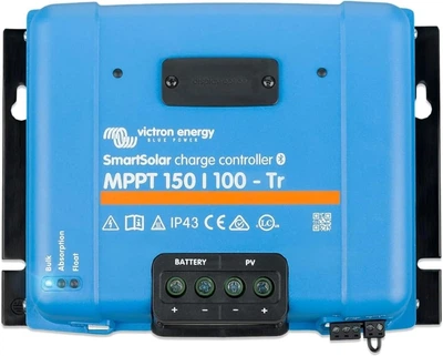 Контроллер заряда солнечных батарей Victron Energy SmartSolar MPPT Tr (Bluetooth) 150volt 100А 12/24/36/48 Вольт