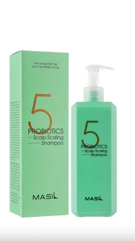 Глибокоочищаючий шампунь Masil 5 Probiotics Scalp Scaling Shampoo 500мл EXP2026/06/21