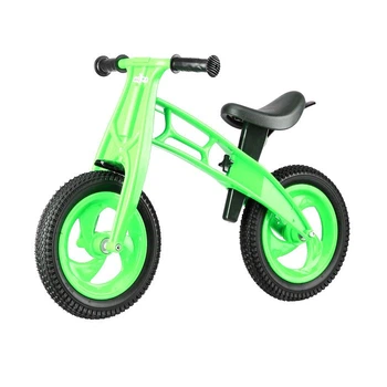 Беговел Cross Bike с надувными шинами 12 зеленый Kinderway (KW-11-018 ПОМ) (216897)