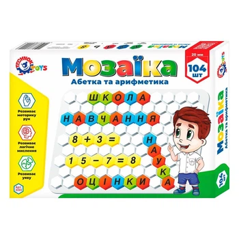 Мозаика «Азбука и арифметика» ТехноК (2223)