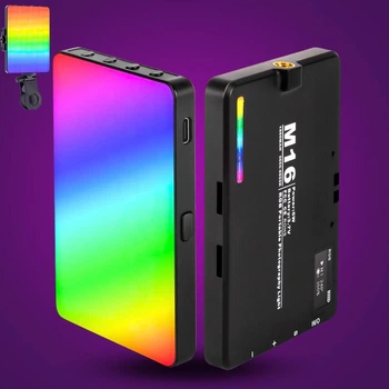 Портативная светодиодная лампа видеосвет M16 RGB
